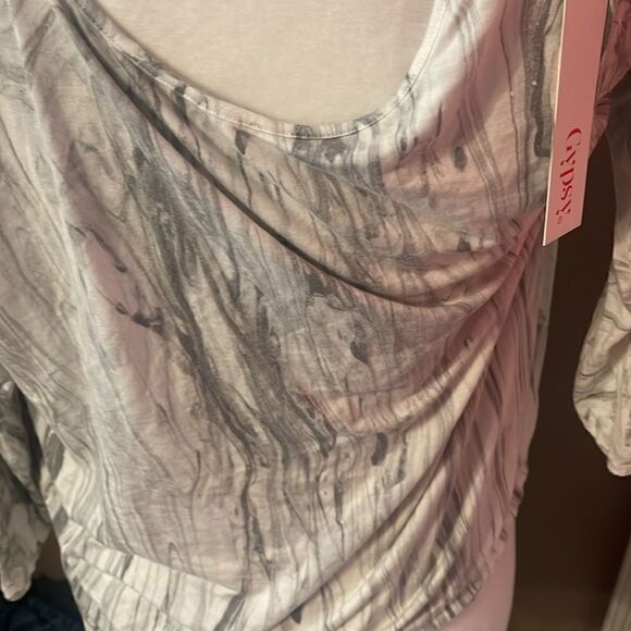 Gypsy Top Flirty Back Black /marble Size Small - Picture 4 of 6